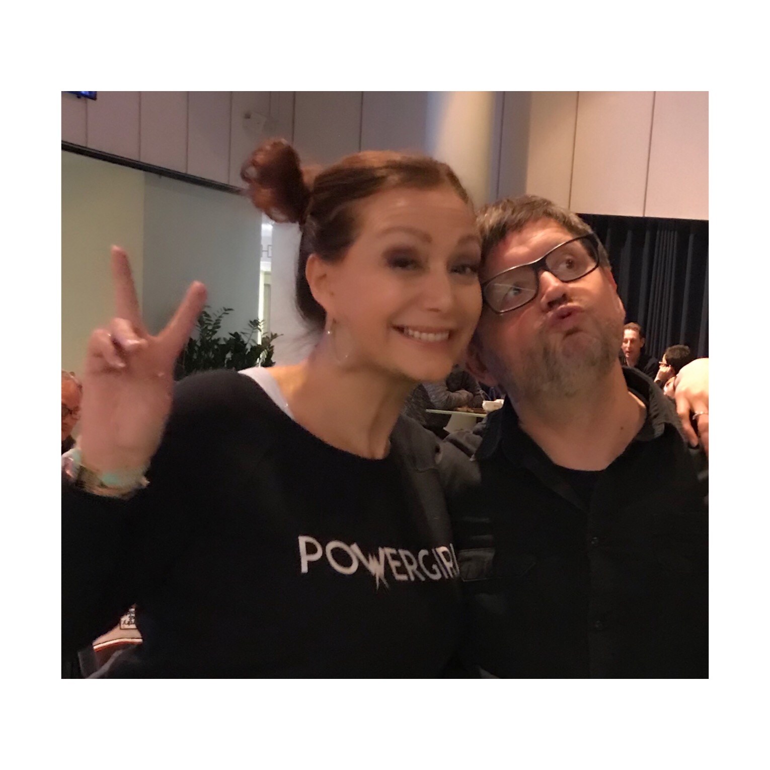 Me going stand up comedy..